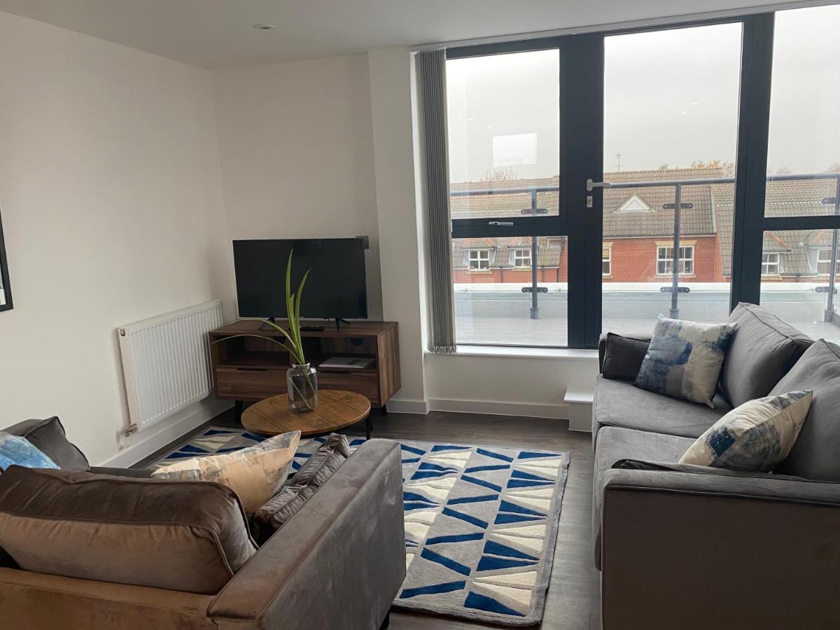 Icona - Luxury 2 Bed Penthouse Apartment 요크 외부 사진
